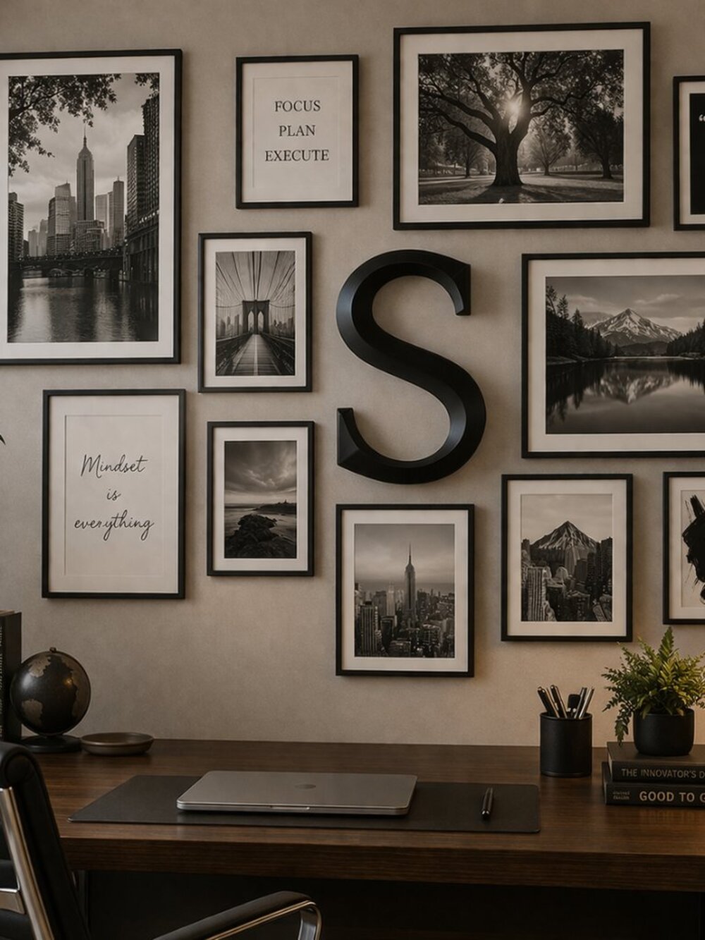 Ballard Designs Monogram Alphabet Letter Plaque